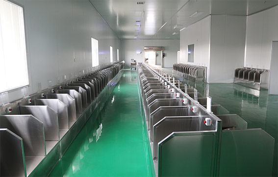Automatic batching room
